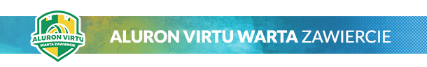 Logo Aluron Virtu Warta Zawiercie