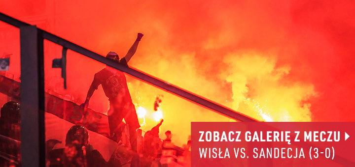 Galeria z meczu Wisła-Sandecja 2017