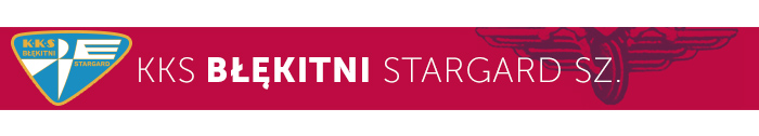 Błękitni Stargard Szczeciński herb klubu